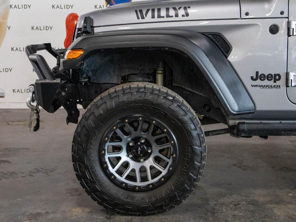 used 2021 Jeep Wrangler Unlimited car, priced at $34,426