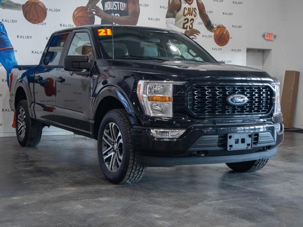 used 2021 Ford F-150 car, priced at $35,750