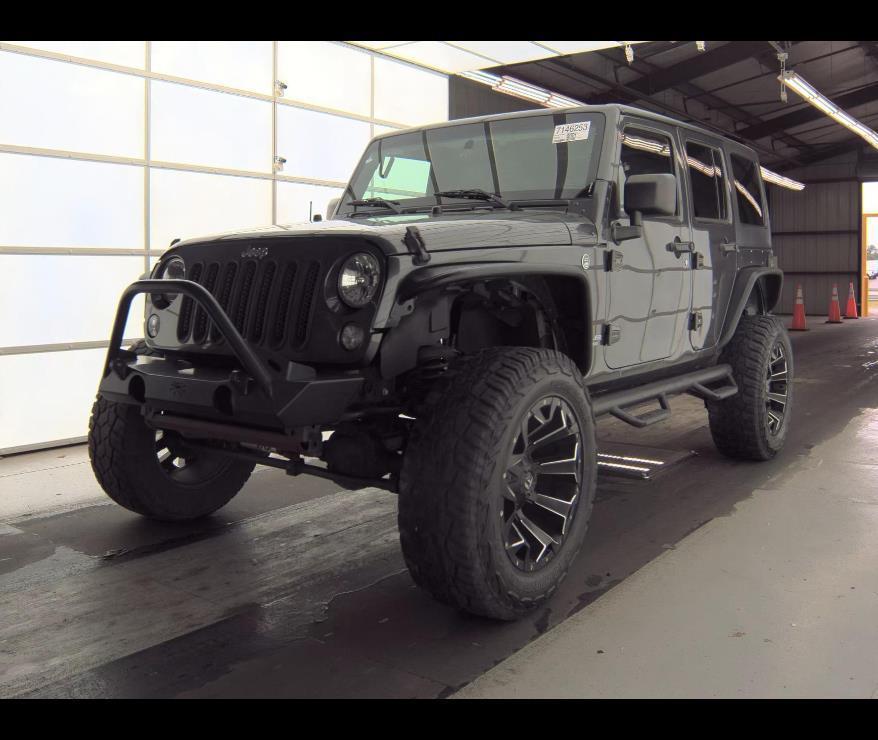 used 2017 Jeep Wrangler Unlimited car, priced at $23,000