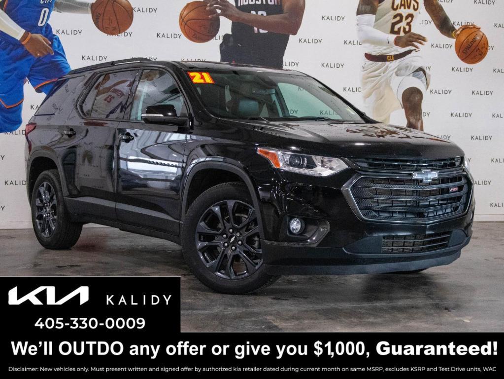 used 2021 Chevrolet Traverse car, priced at $29,000