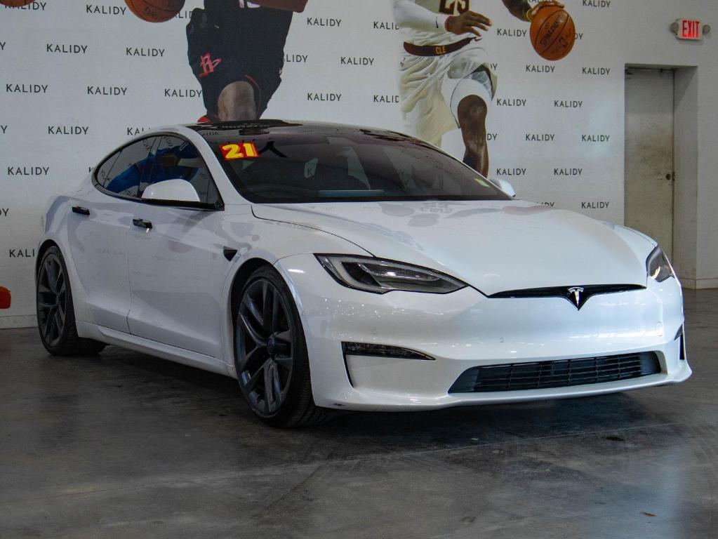 used 2021 Tesla Model S car, priced at $53,750