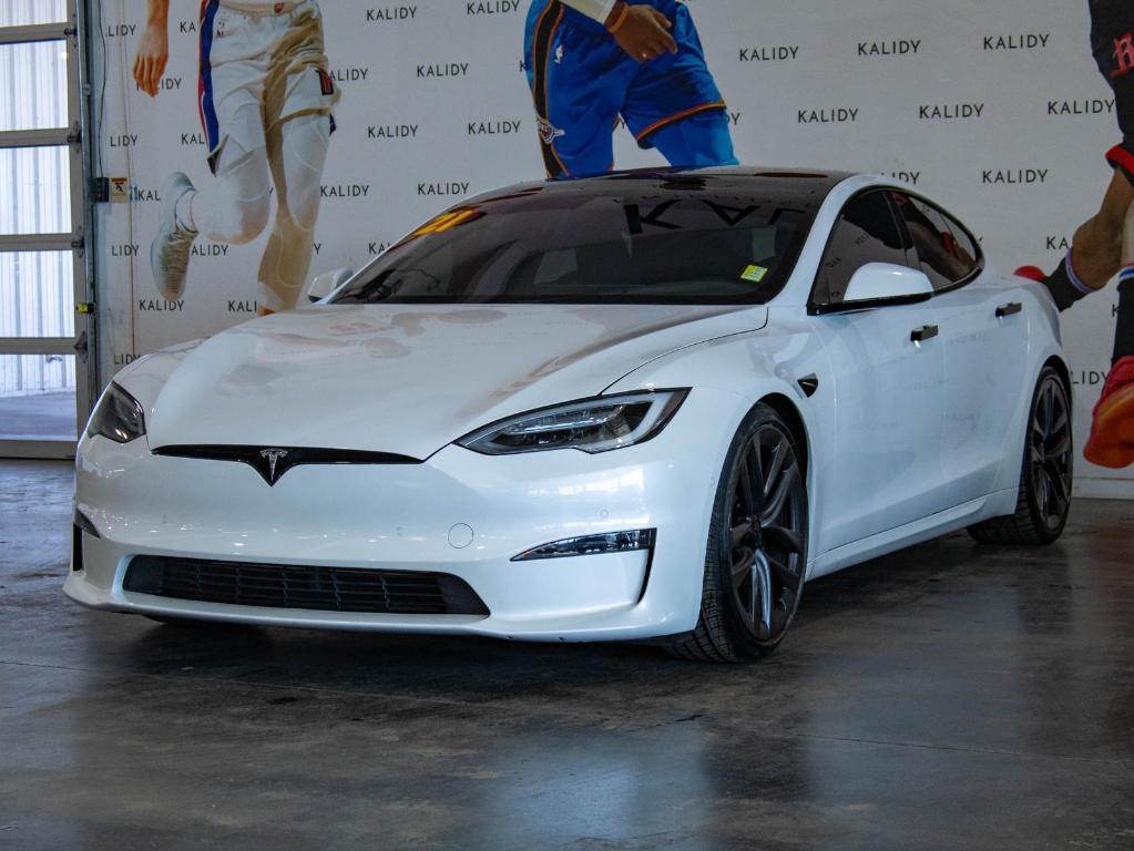 used 2021 Tesla Model S car, priced at $53,750