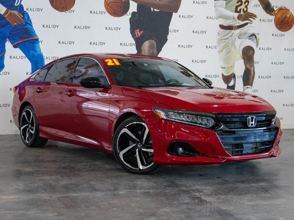 used 2021 Honda Accord car, priced at $25,750