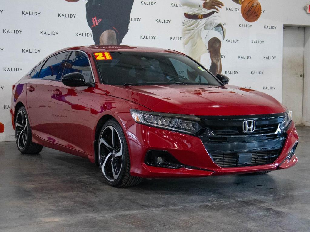 used 2021 Honda Accord car, priced at $25,750