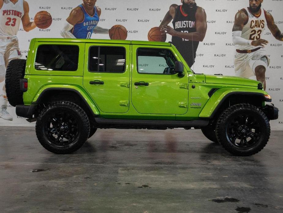 used 2020 Jeep Wrangler Unlimited car, priced at $37,500