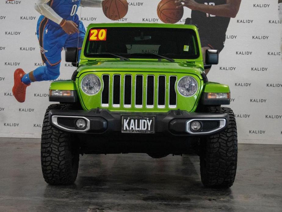 used 2020 Jeep Wrangler Unlimited car, priced at $37,500