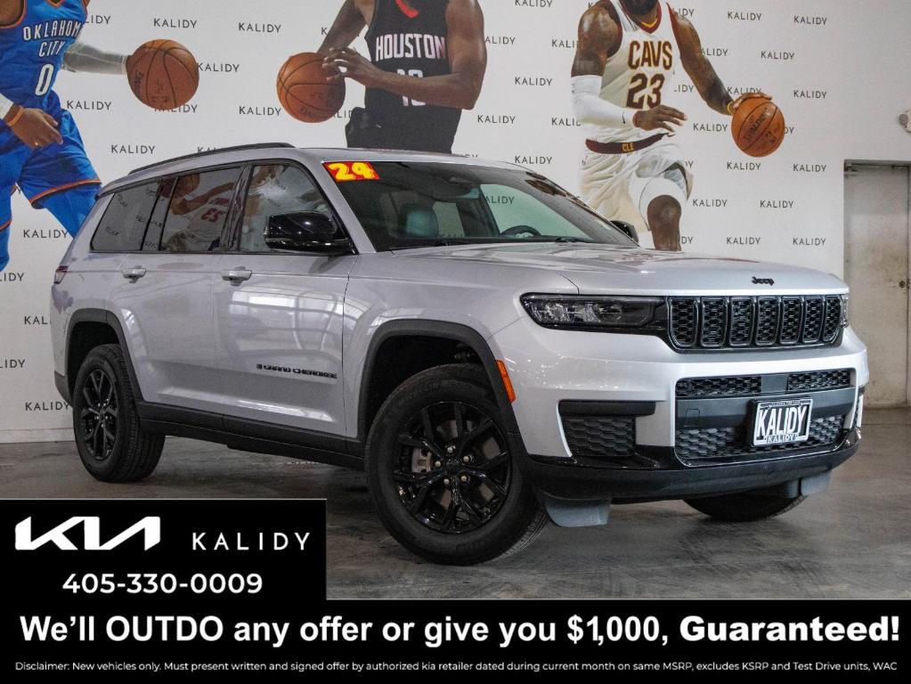 used 2024 Jeep Grand Cherokee L car, priced at $30,500