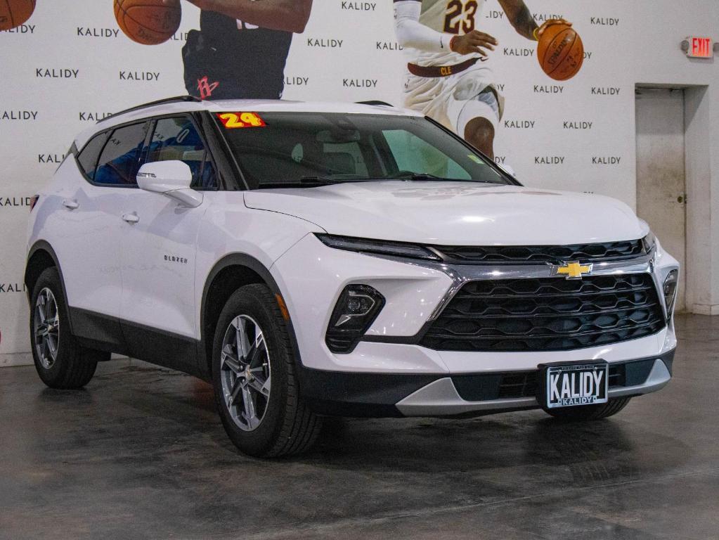 used 2024 Chevrolet Blazer car, priced at $30,250