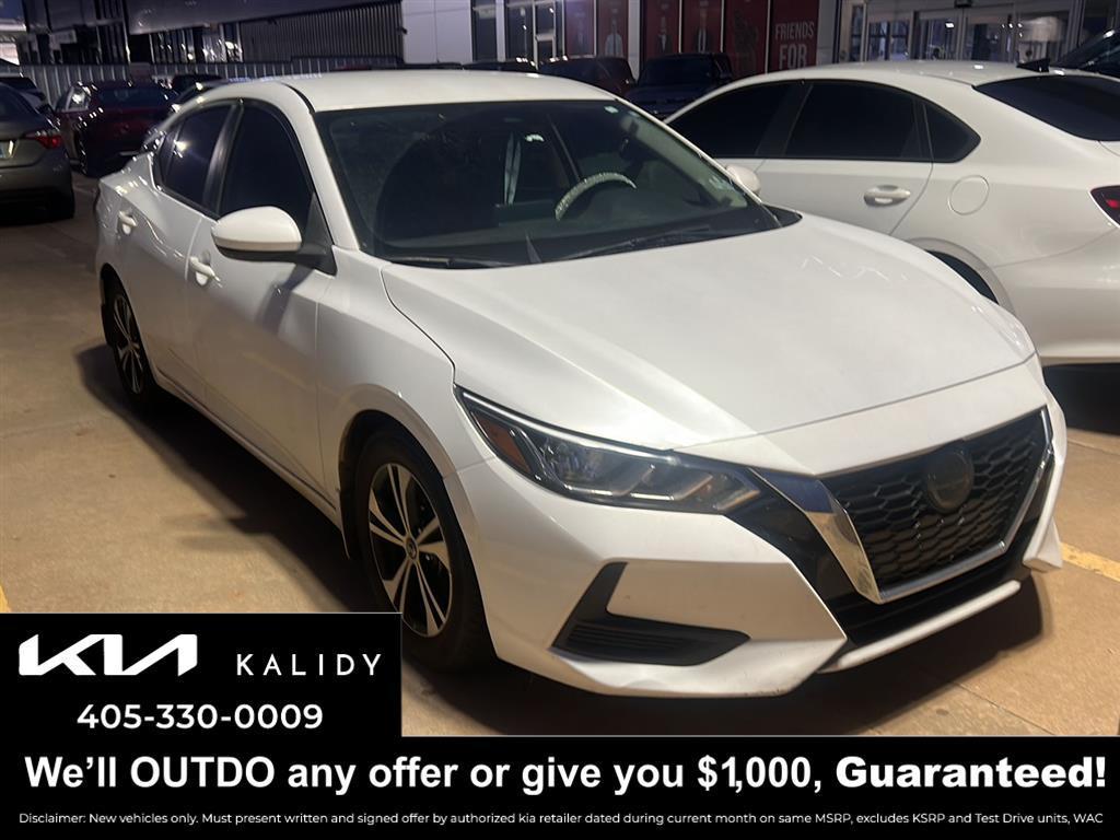 used 2021 Nissan Sentra car, priced at $15,000