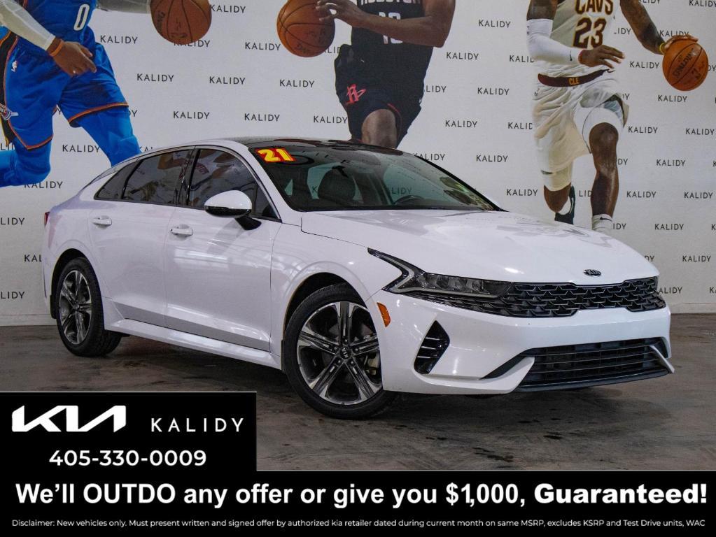 used 2021 Kia K5 car, priced at $19,500
