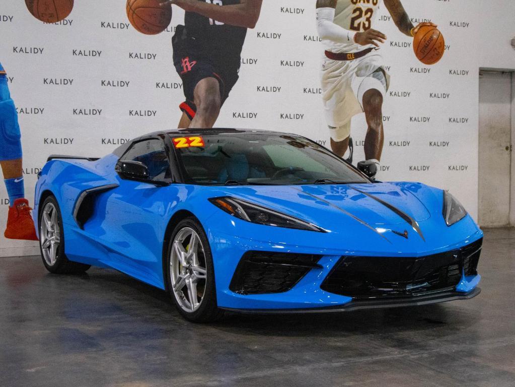 used 2022 Chevrolet Corvette car, priced at $71,750