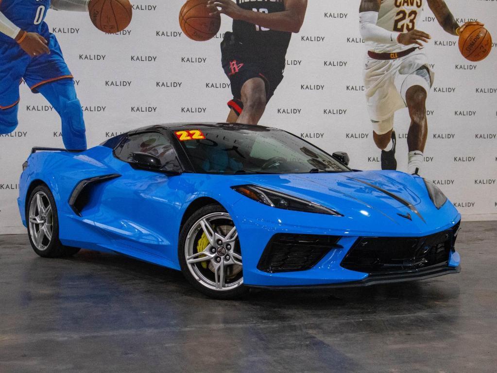 used 2022 Chevrolet Corvette car, priced at $71,750