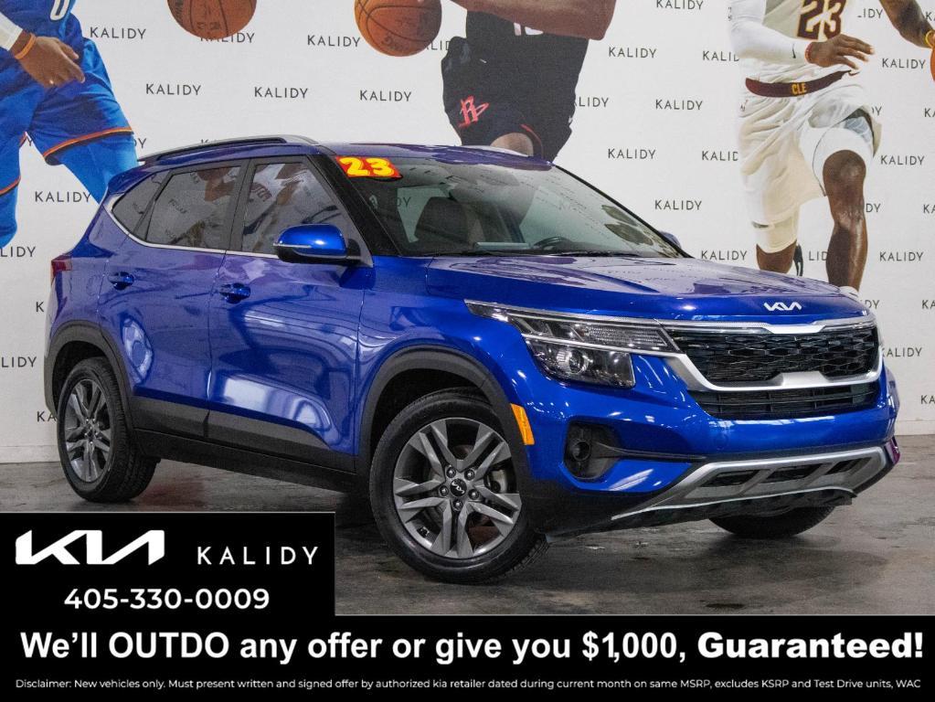 used 2023 Kia Seltos car, priced at $20,000