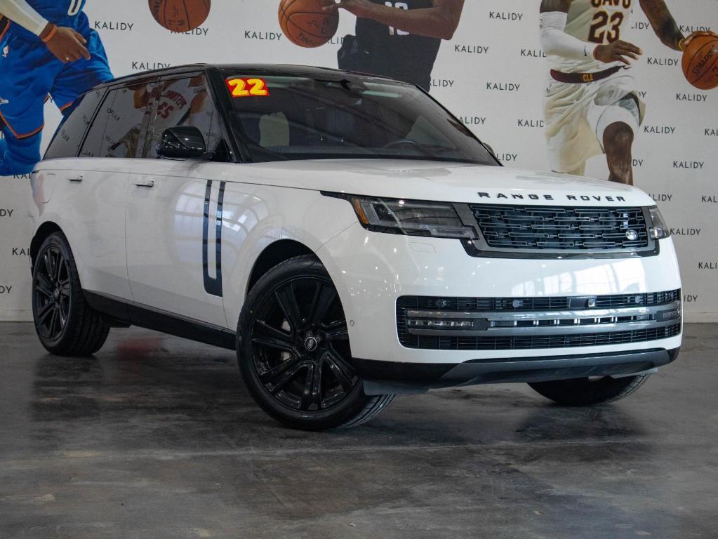 used 2022 Land Rover Range Rover car, priced at $96,000