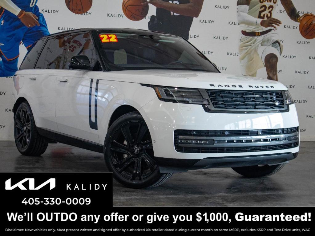 used 2022 Land Rover Range Rover car, priced at $89,000