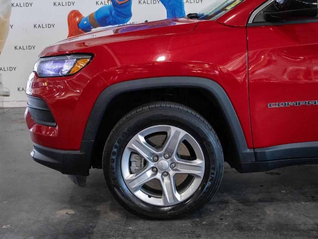 used 2023 Jeep Compass car, priced at $21,500