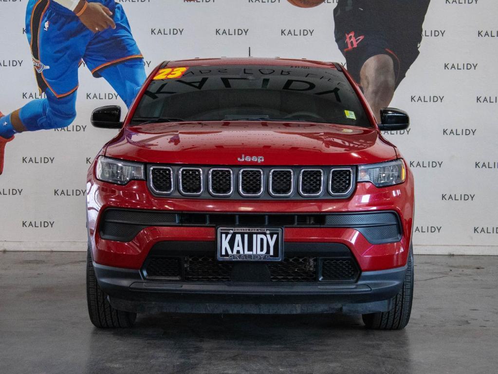 used 2023 Jeep Compass car, priced at $21,500