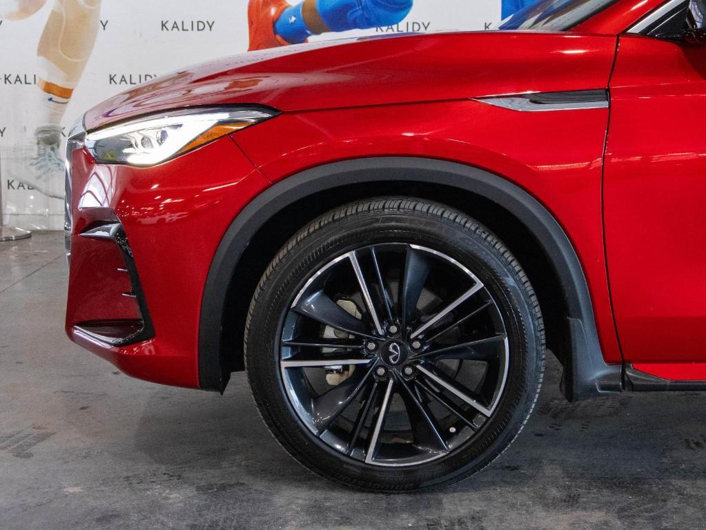 used 2022 INFINITI QX55 car, priced at $33,500