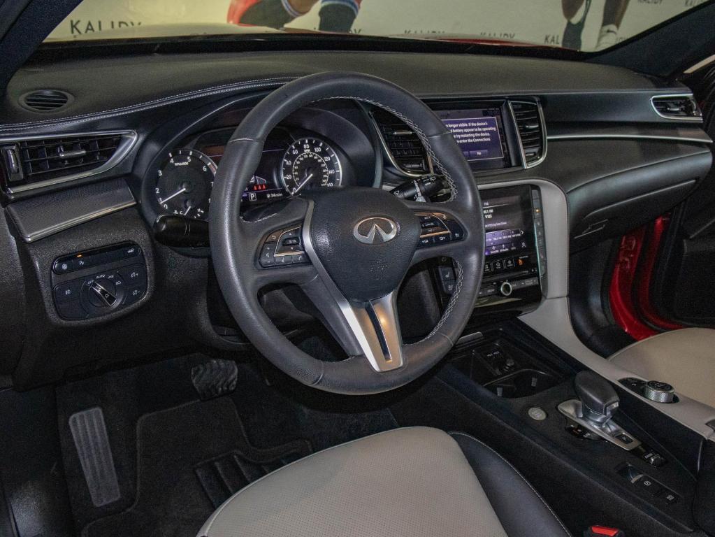 used 2022 INFINITI QX55 car, priced at $33,500