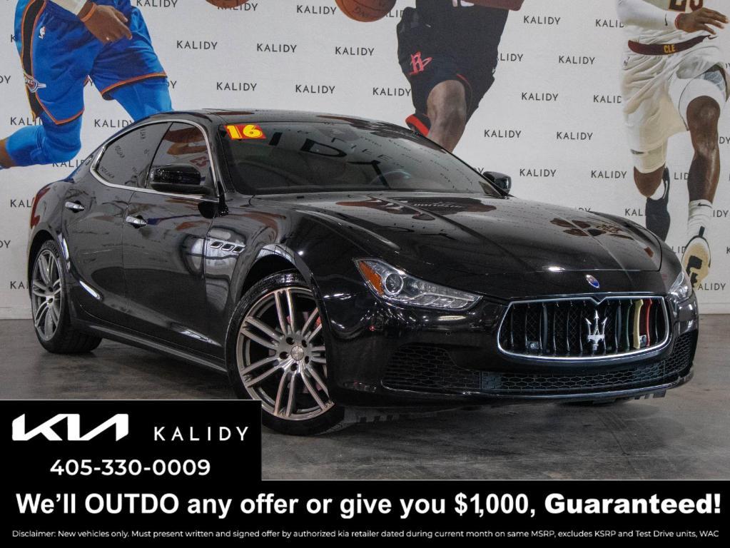 used 2017 Maserati Ghibli car, priced at $14,000