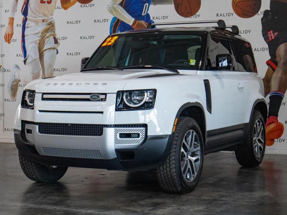 used 2023 Land Rover Defender car, priced at $58,000