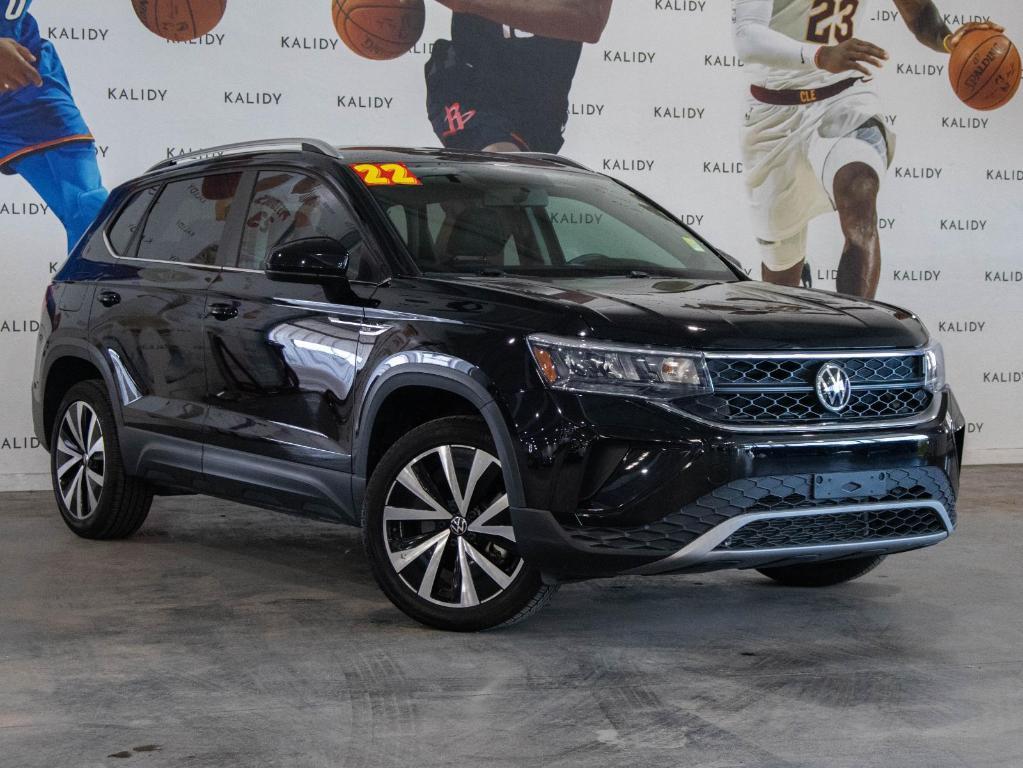 used 2022 Volkswagen Taos car, priced at $21,000