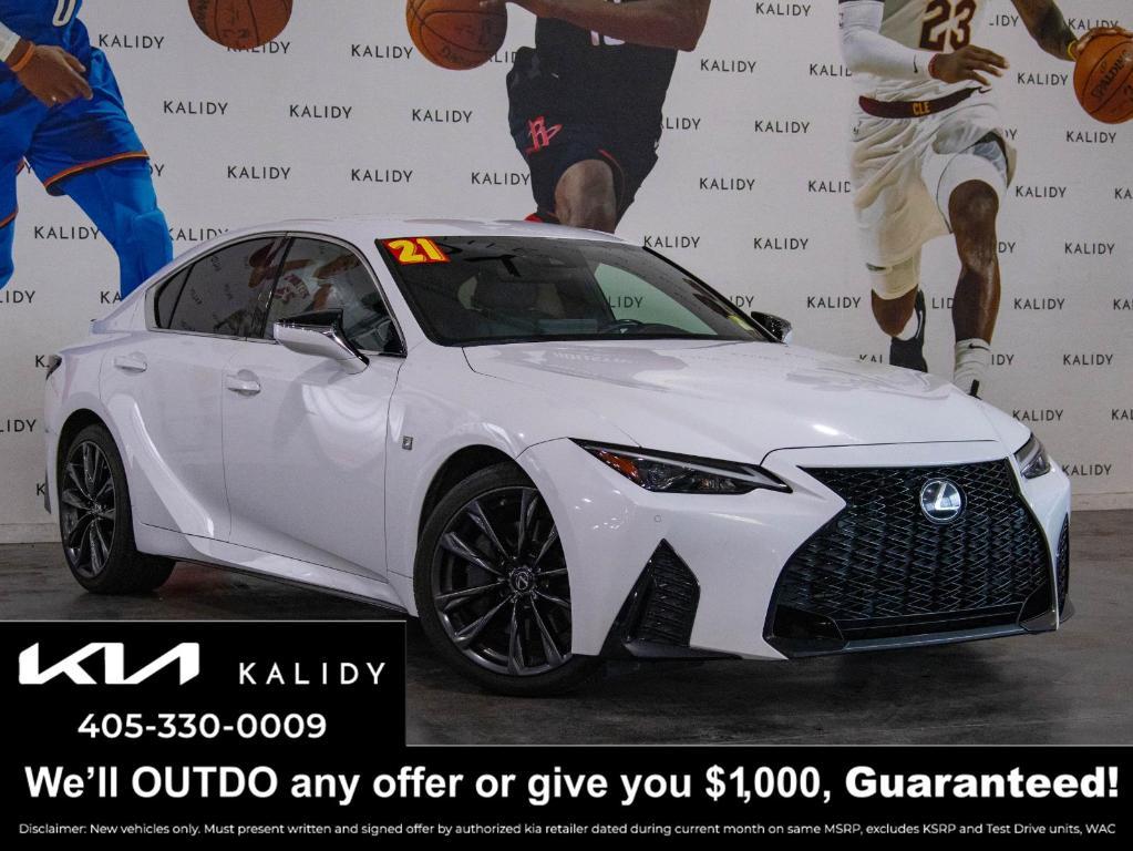 used 2021 Lexus IS 350 car, priced at $35,000