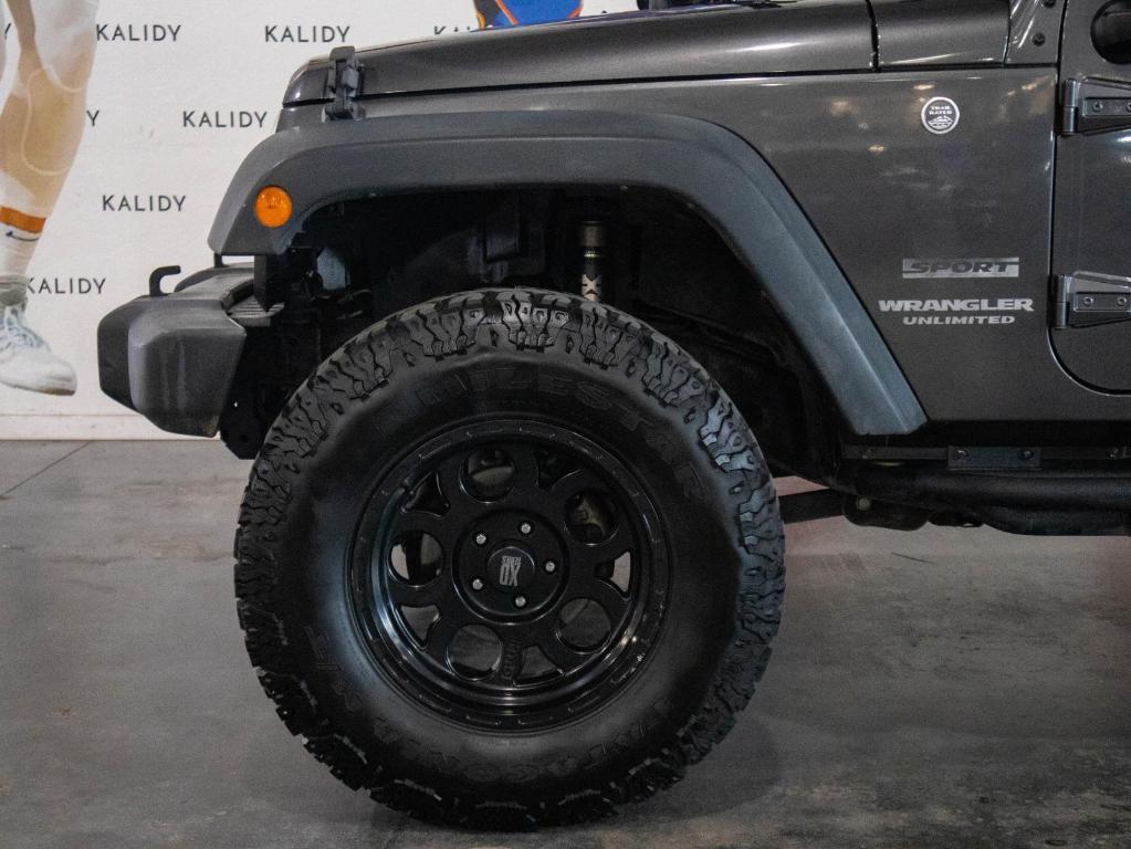 used 2017 Jeep Wrangler Unlimited car, priced at $17,750