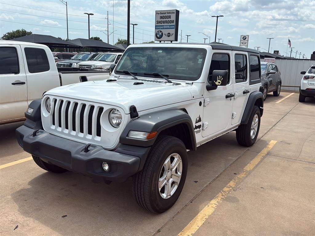 used 2020 Jeep Wrangler Unlimited car, priced at $27,750