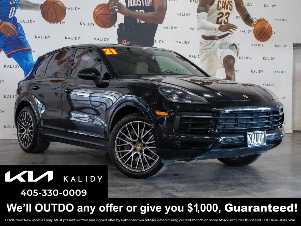 used 2021 Porsche Cayenne car, priced at $41,000