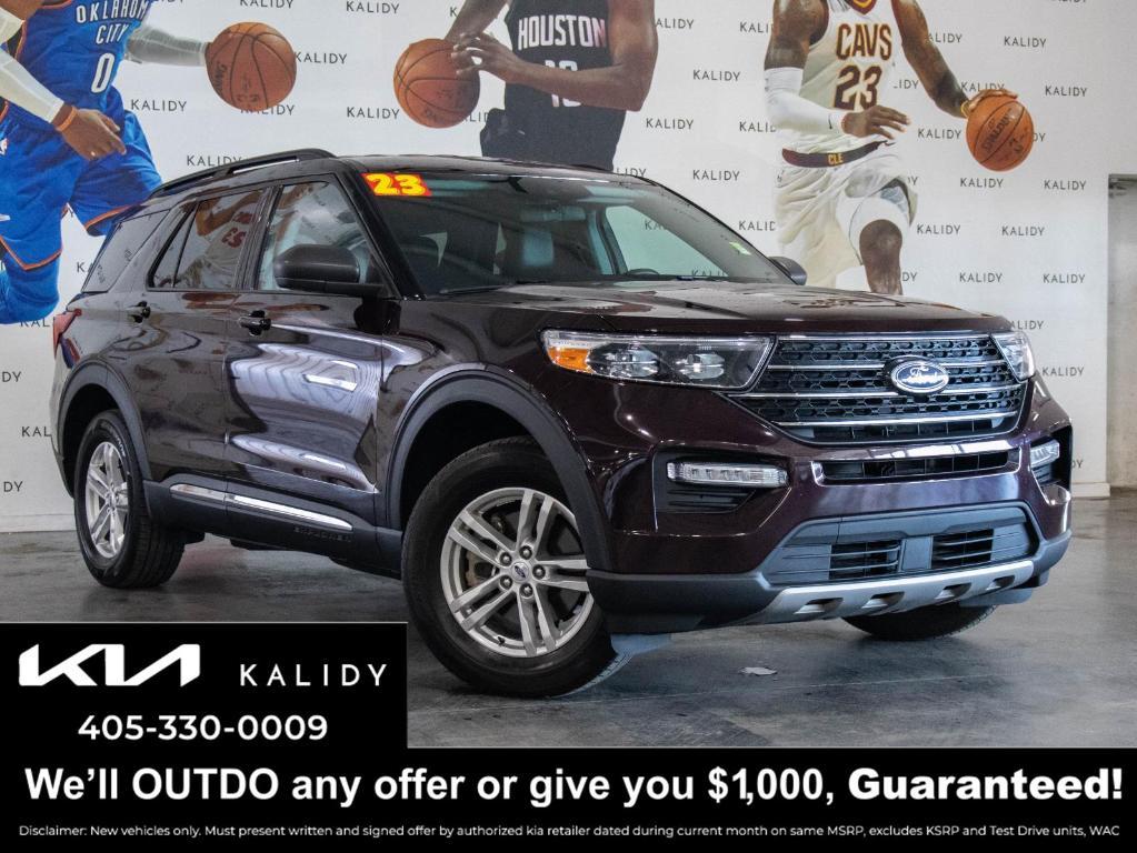 used 2023 Ford Explorer car, priced at $31,750