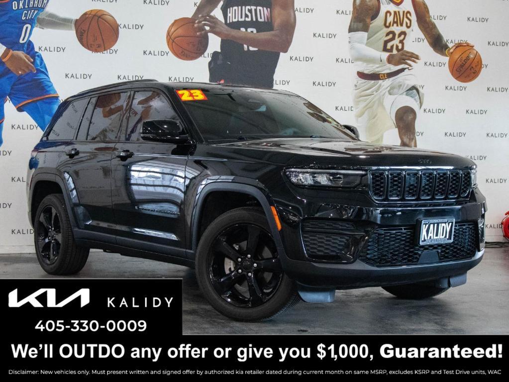 used 2023 Jeep Grand Cherokee car, priced at $33,500