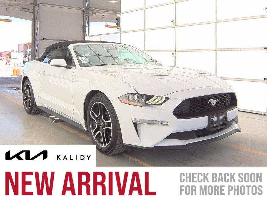 used 2021 Ford Mustang car, priced at $22,750