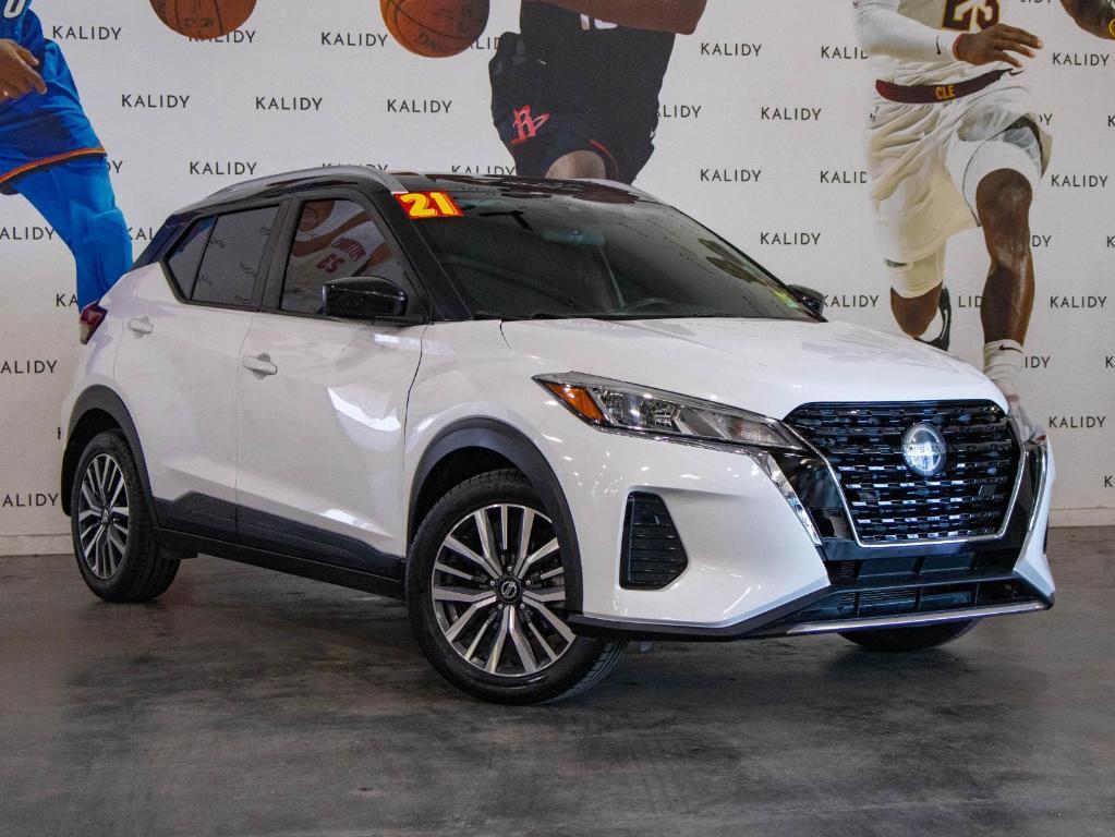 used 2021 Nissan Kicks car, priced at $16,250
