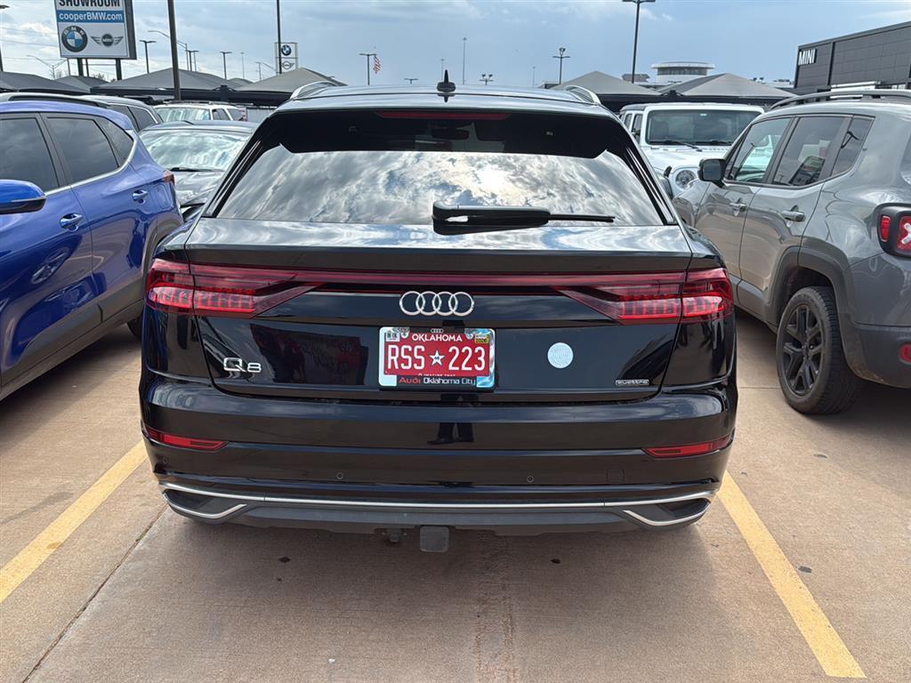 used 2020 Audi Q8 car, priced at $35,500