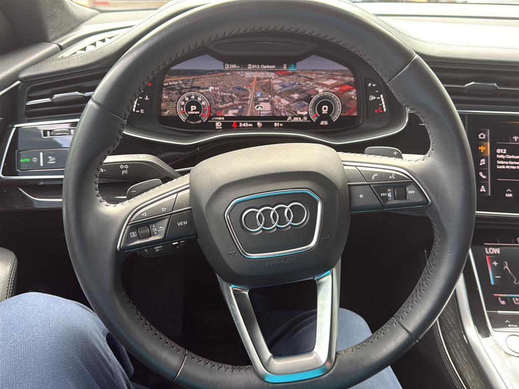 used 2020 Audi Q8 car, priced at $35,500