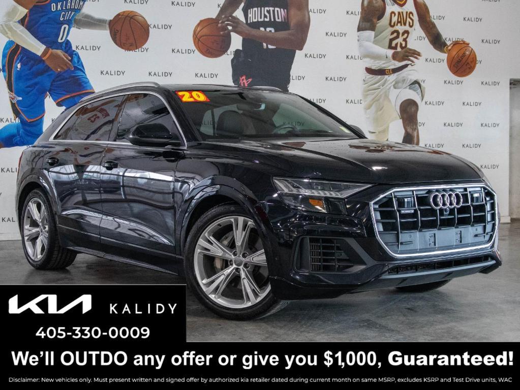 used 2020 Audi Q8 car, priced at $34,250