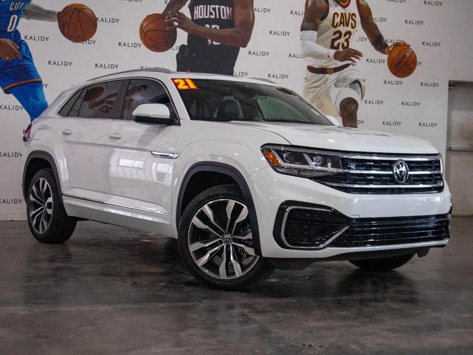 used 2021 Volkswagen Atlas Cross Sport car, priced at $27,500