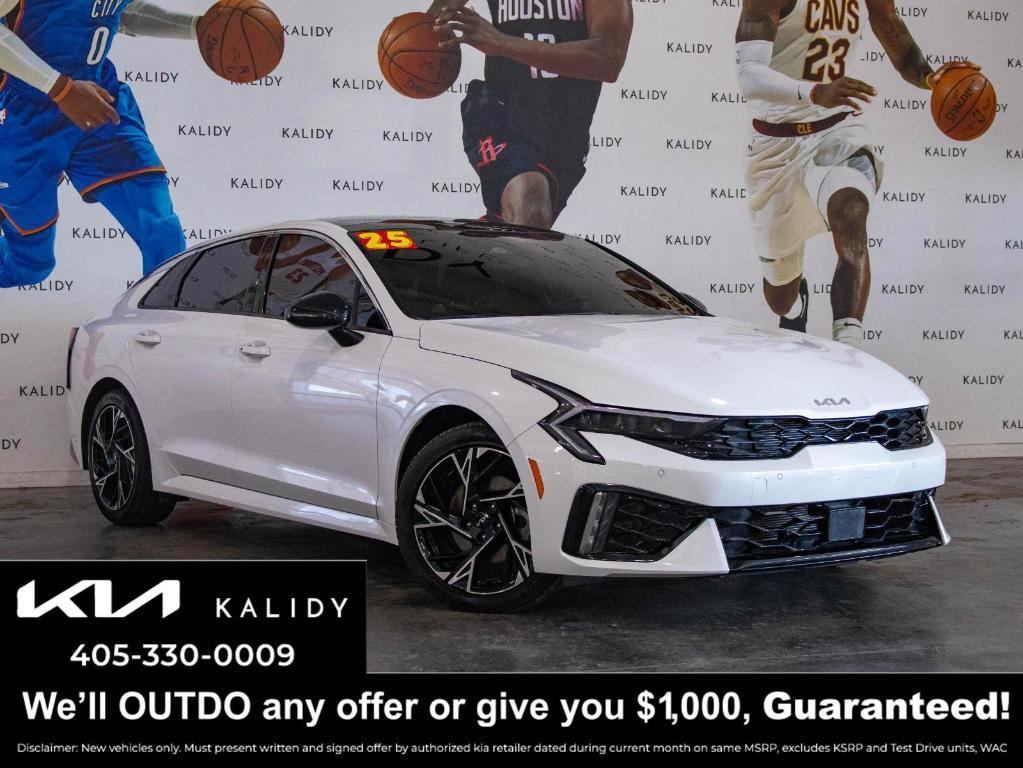 used 2025 Kia K5 car, priced at $28,250