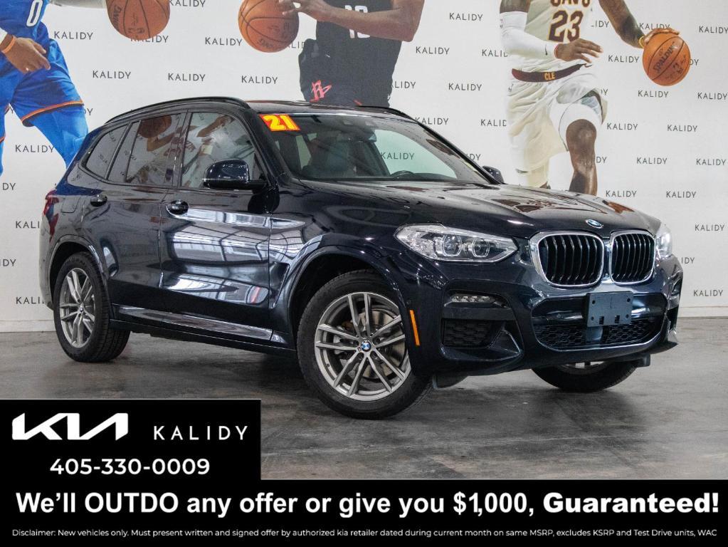 used 2021 BMW X3 car, priced at $26,500