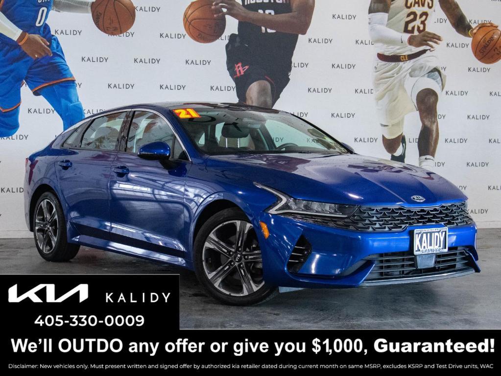 used 2021 Kia K5 car, priced at $21,750