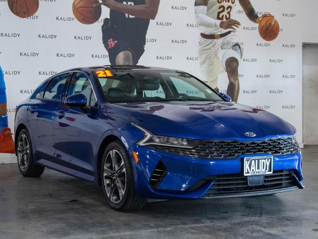 used 2021 Kia K5 car, priced at $21,500