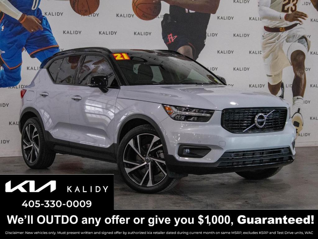 used 2021 Volvo XC40 car, priced at $27,750