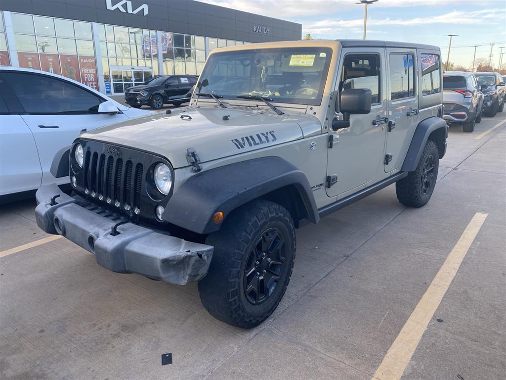 used 2018 Jeep Wrangler JK Unlimited car, priced at $19,400