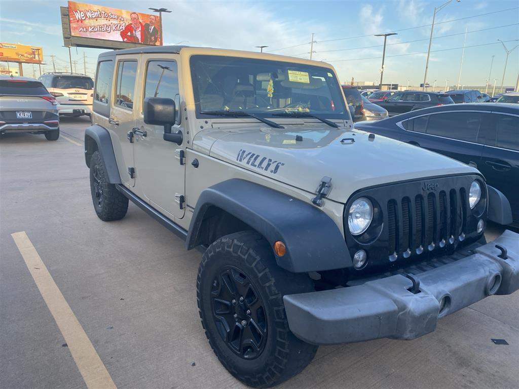 used 2018 Jeep Wrangler JK Unlimited car, priced at $19,400