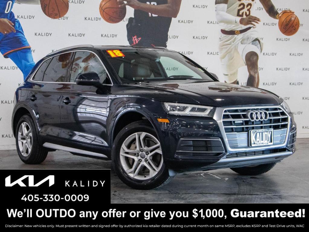 used 2018 Audi Q5 car, priced at $19,750