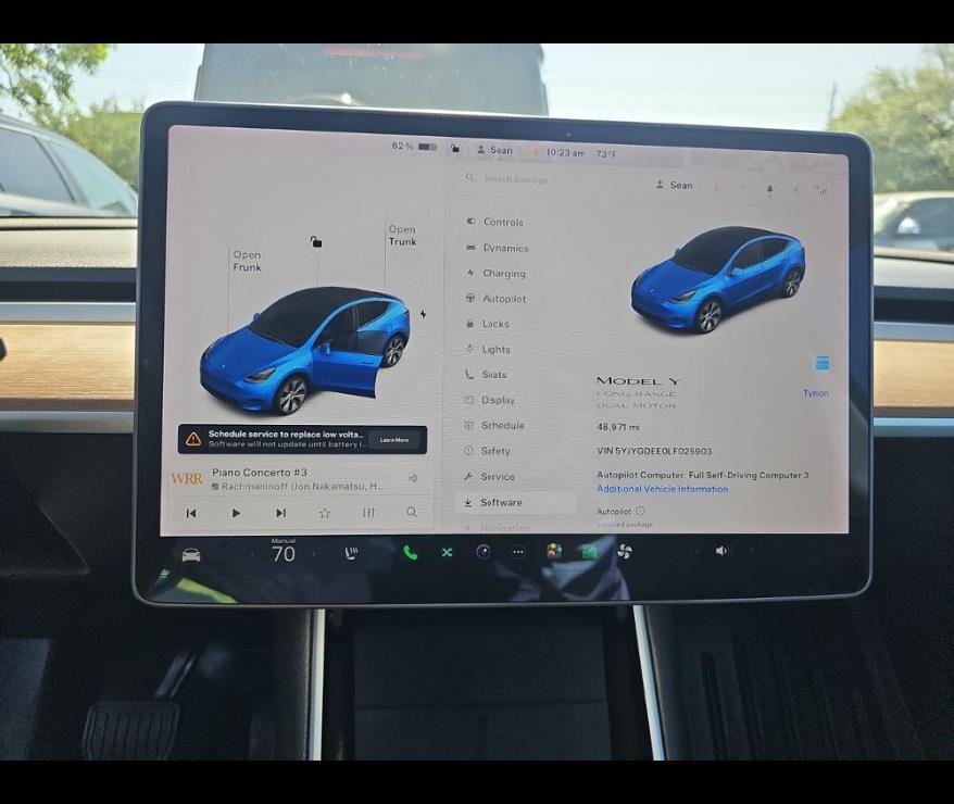 used 2020 Tesla Model Y car, priced at $26,500