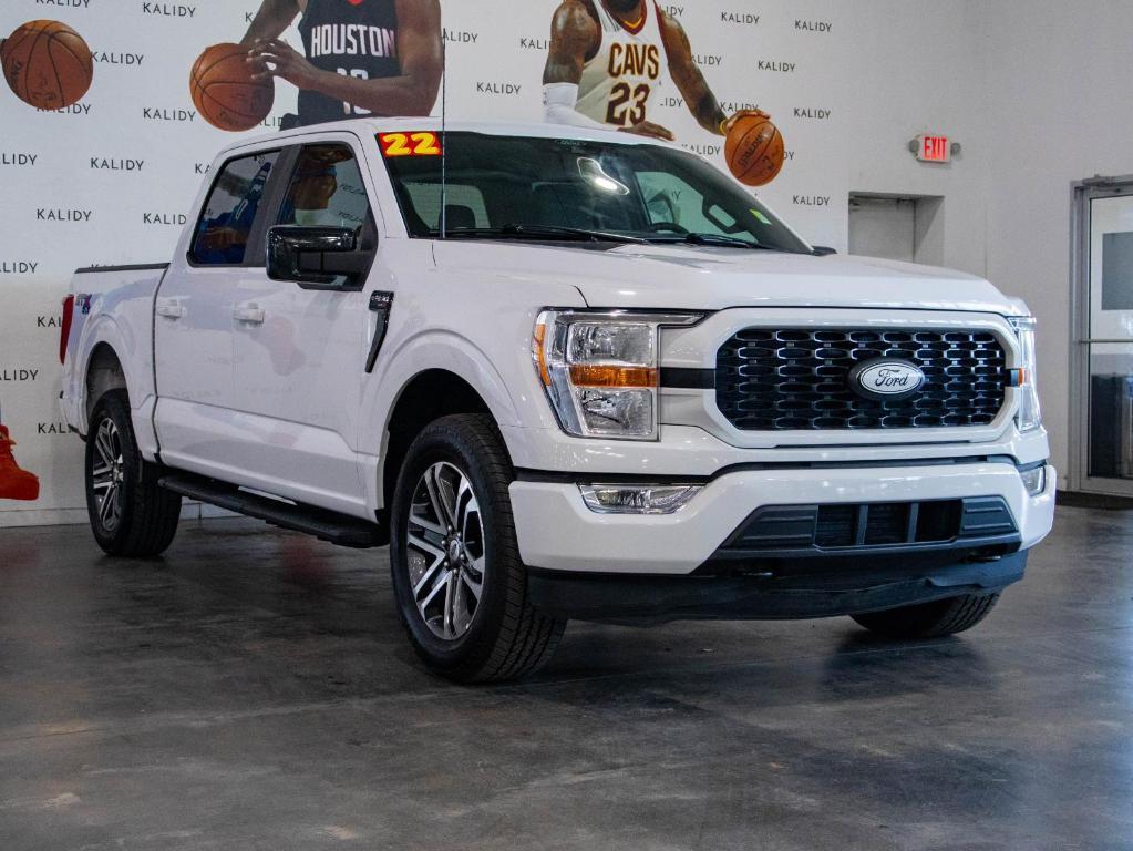 used 2022 Ford F-150 car, priced at $35,500