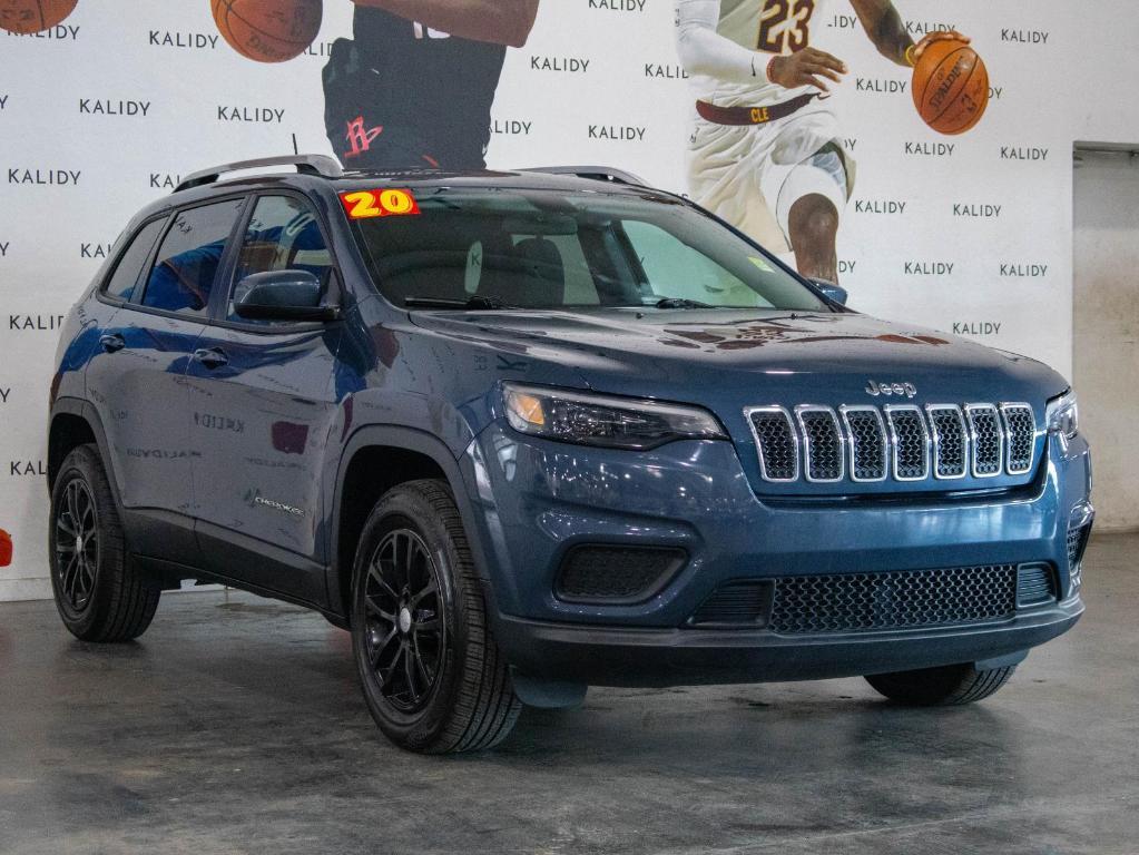used 2020 Jeep Cherokee car, priced at $18,250