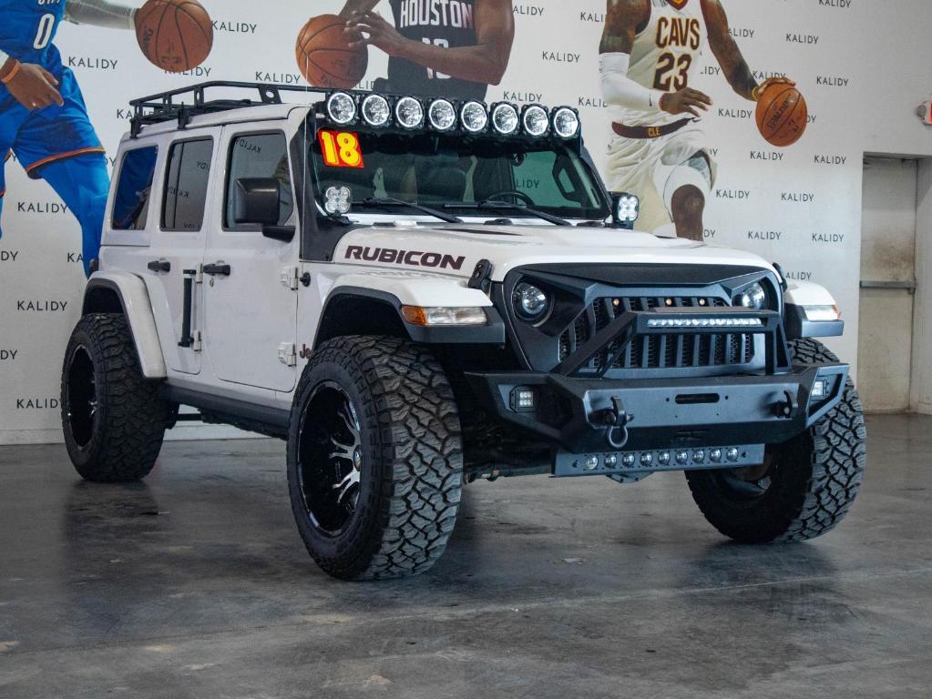 used 2018 Jeep Wrangler Unlimited car, priced at $32,750